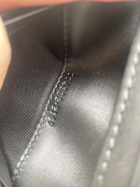 Cartera lona gucci