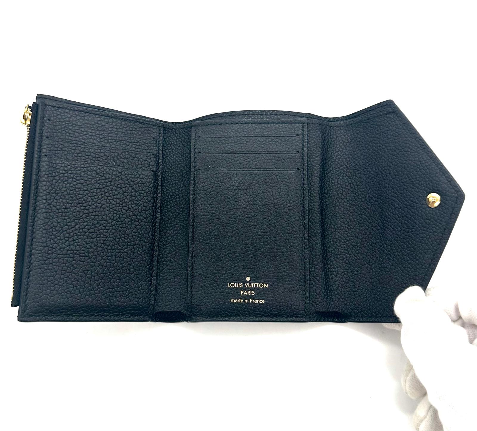 cartera Louis Vuitton en piel negra Monogram Empreinte