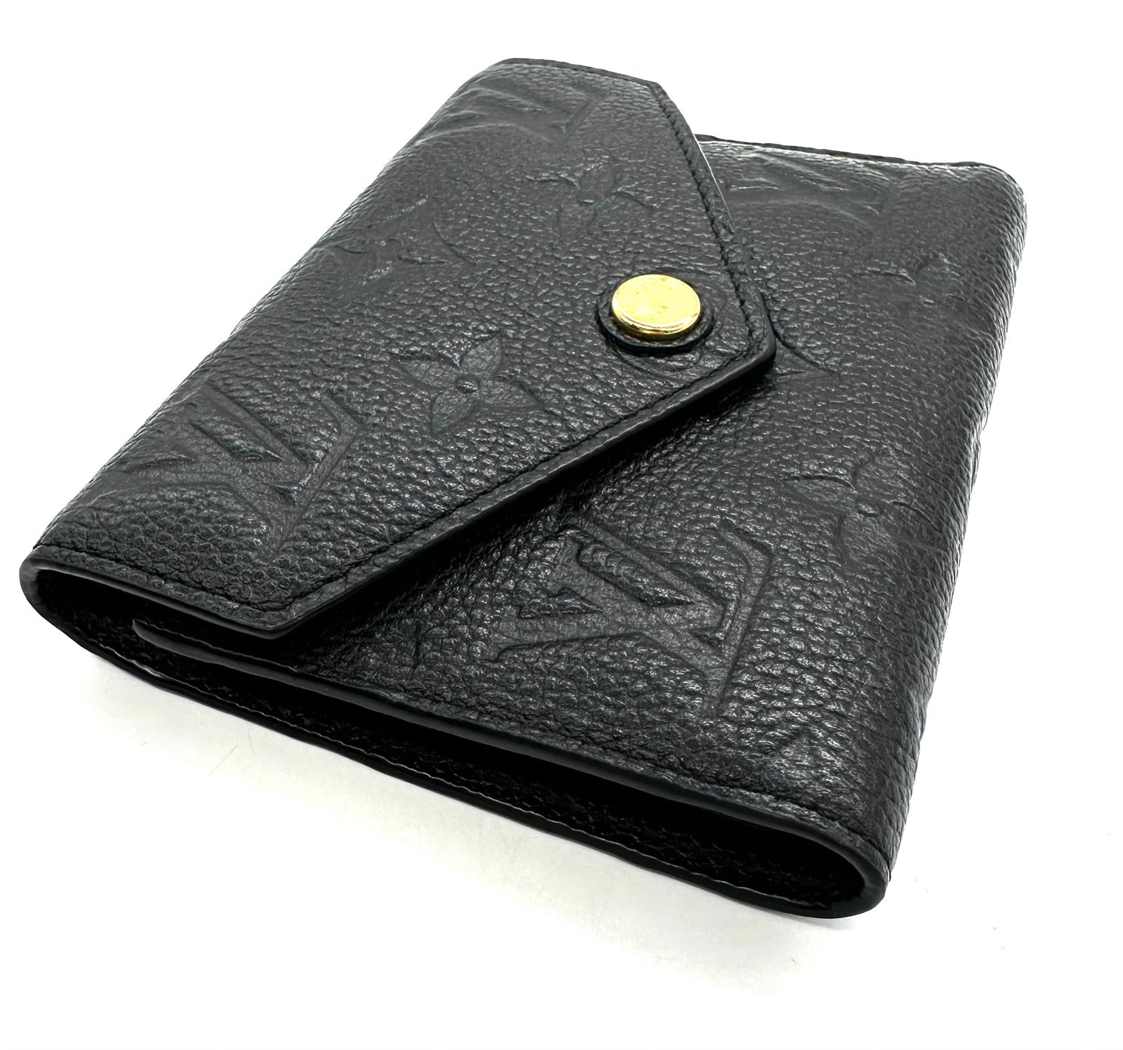 cartera Louis Vuitton en piel negra Monogram Empreinte