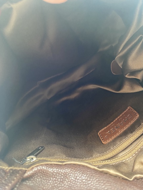 Chanel bag vintage marrón