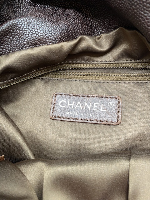 Chanel bag vintage marrón
