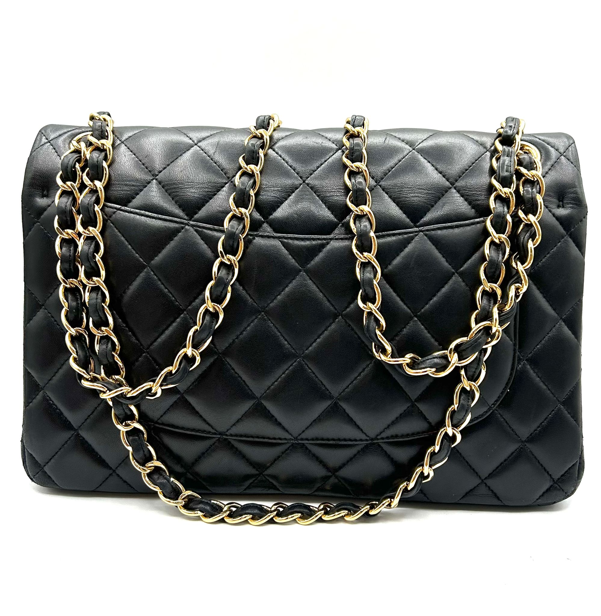 chanel jumbo lambskin