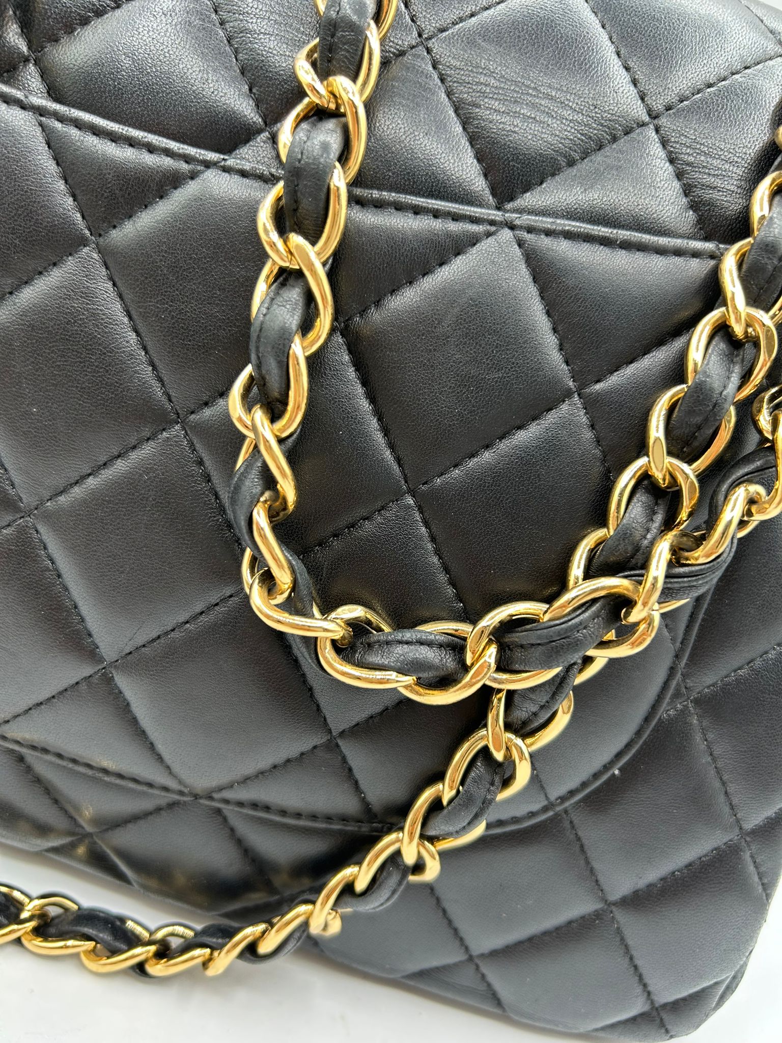 chanel jumbo lambskin