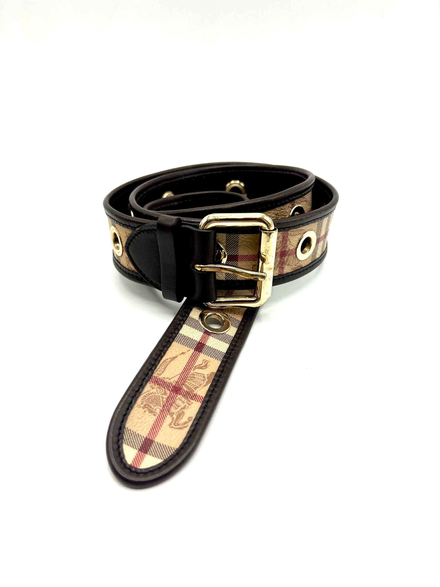 cinturon burberry