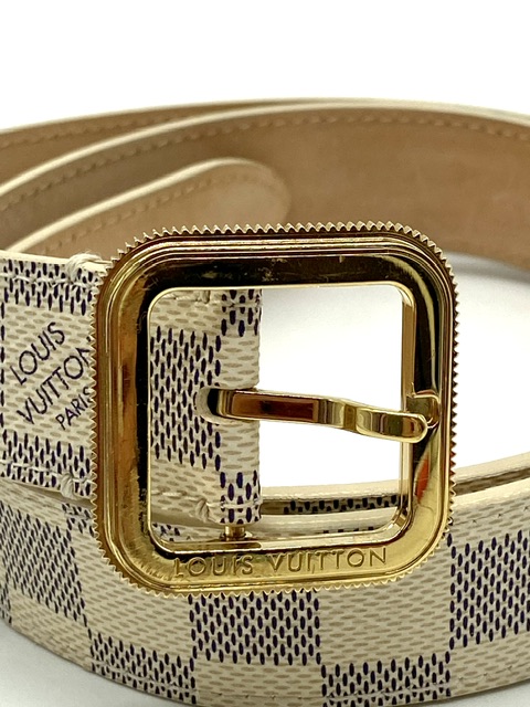 Cinturón damier azur Louis Vuitton