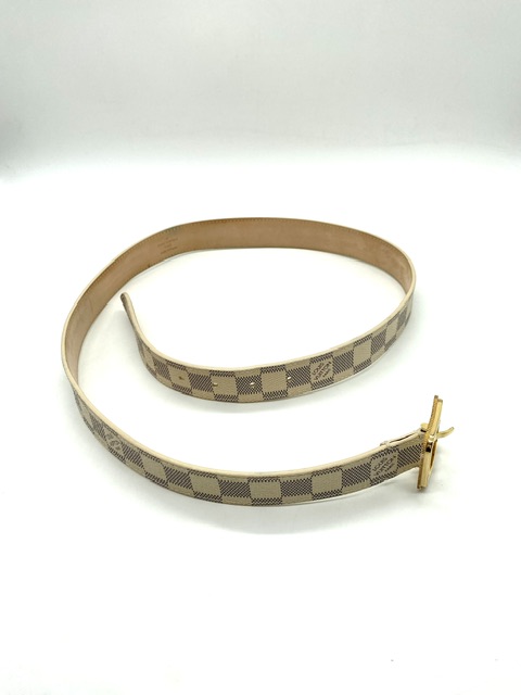 Cinturón damier azur Louis Vuitton