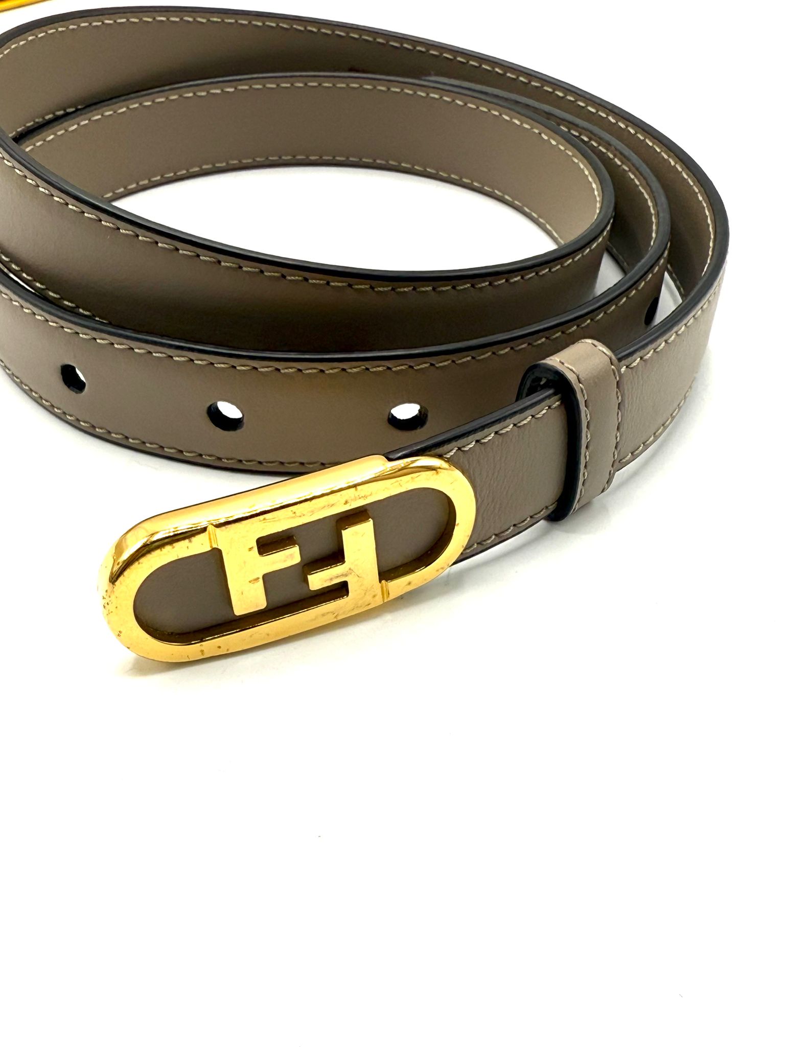 cinturón Fendi Selleria Leather