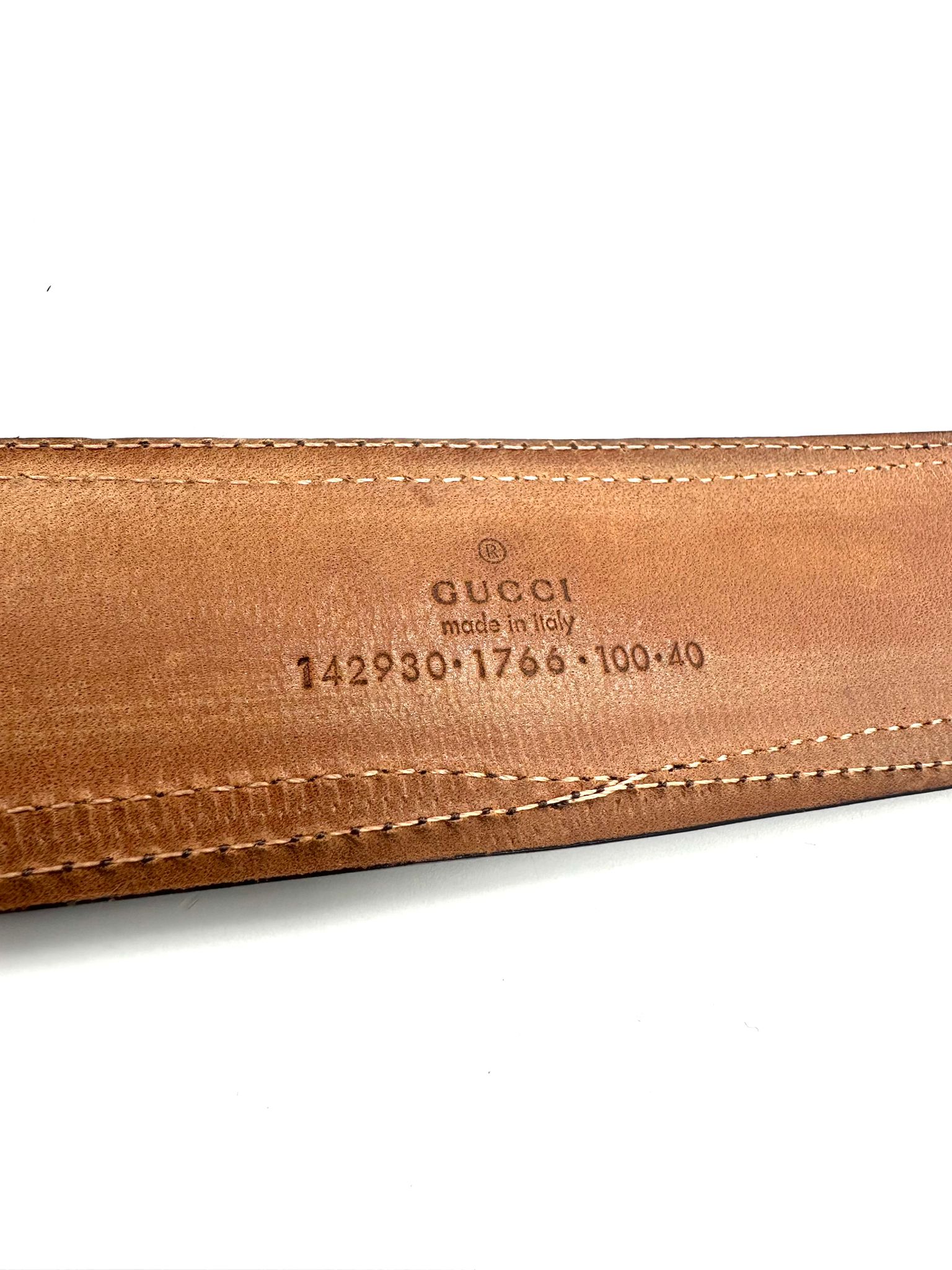 Cinturón Gucci