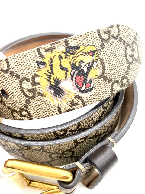 Cinturón Gucci tiger