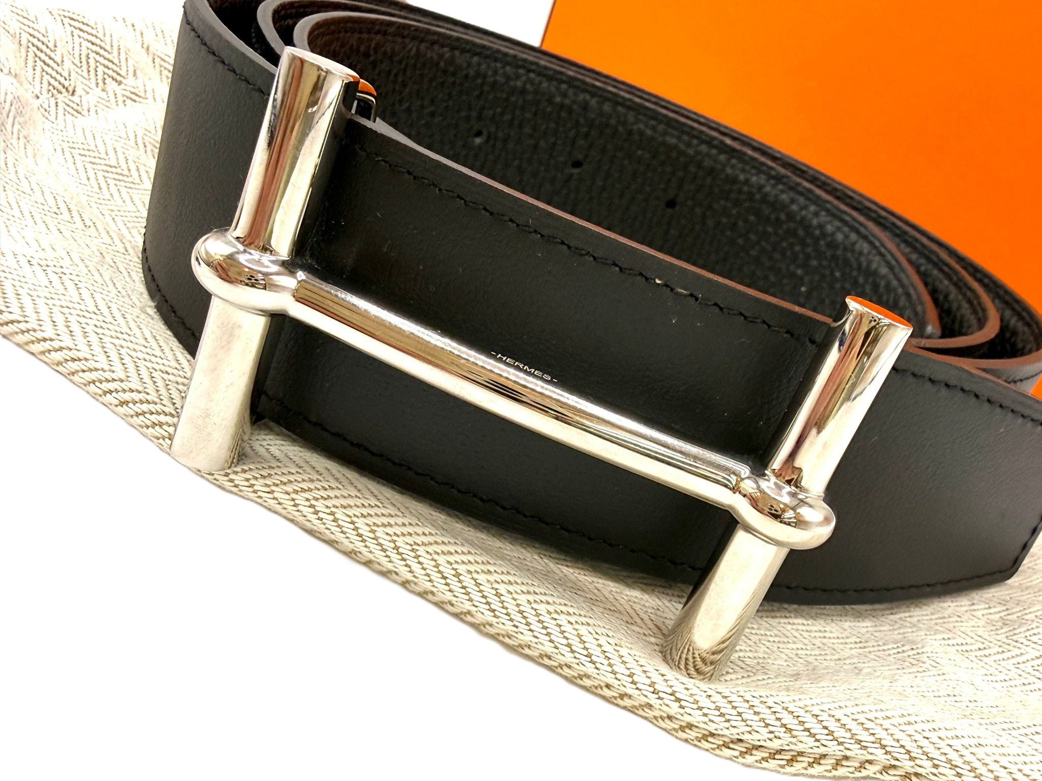 RESERVADO cinturón Hermès H d’Ancre