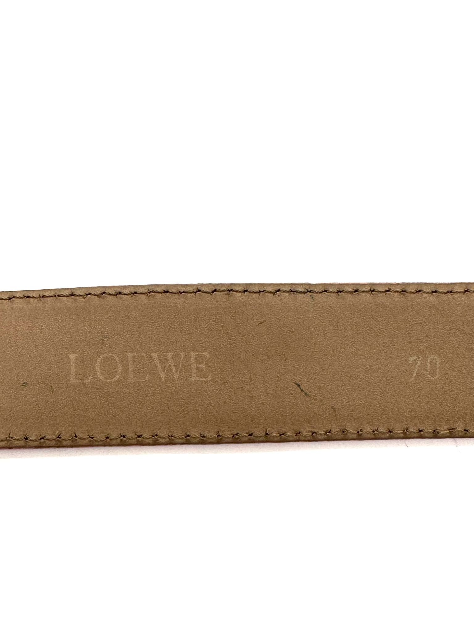 Cinturón Loewe