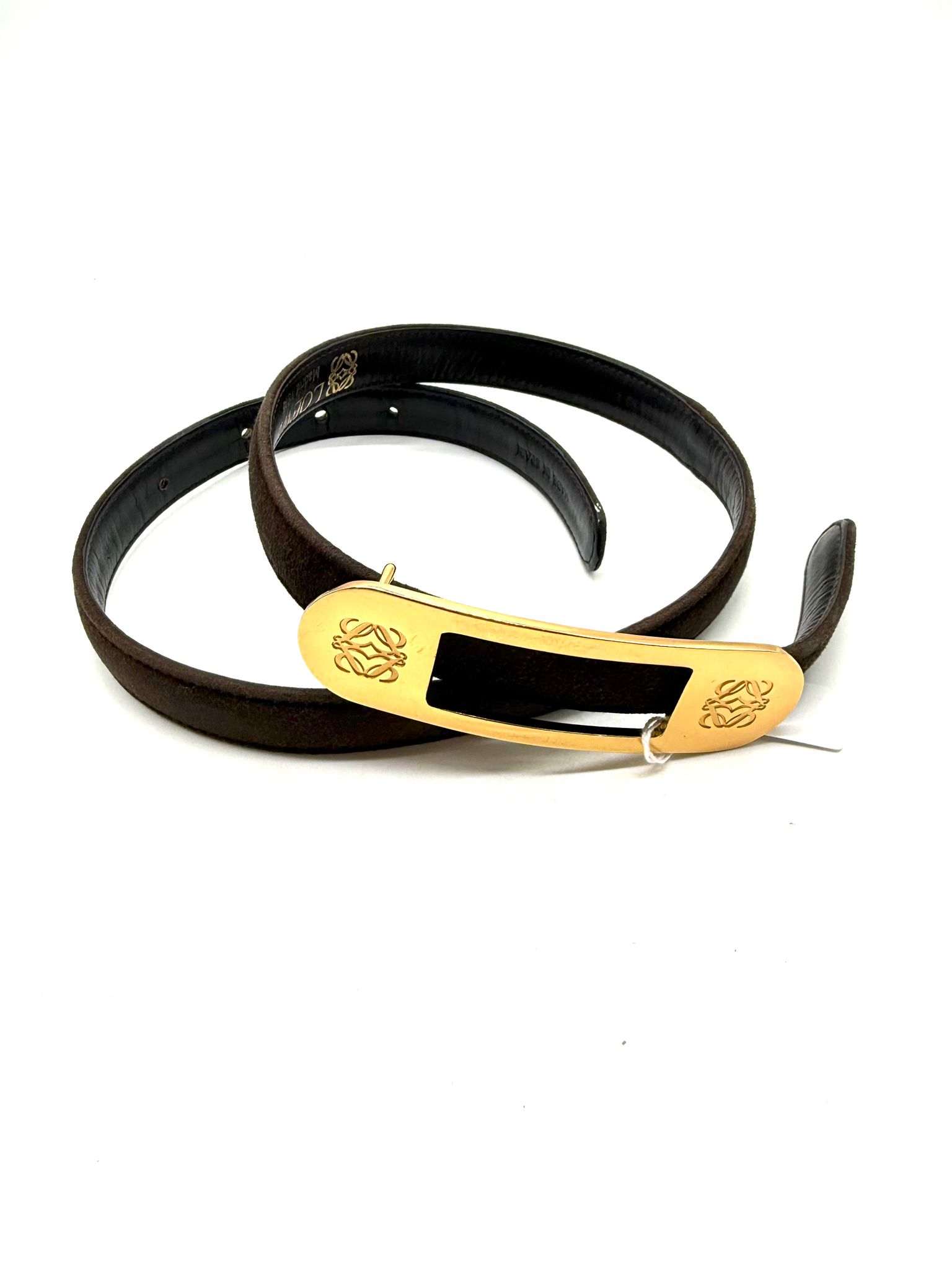 cinturon loewe vintage