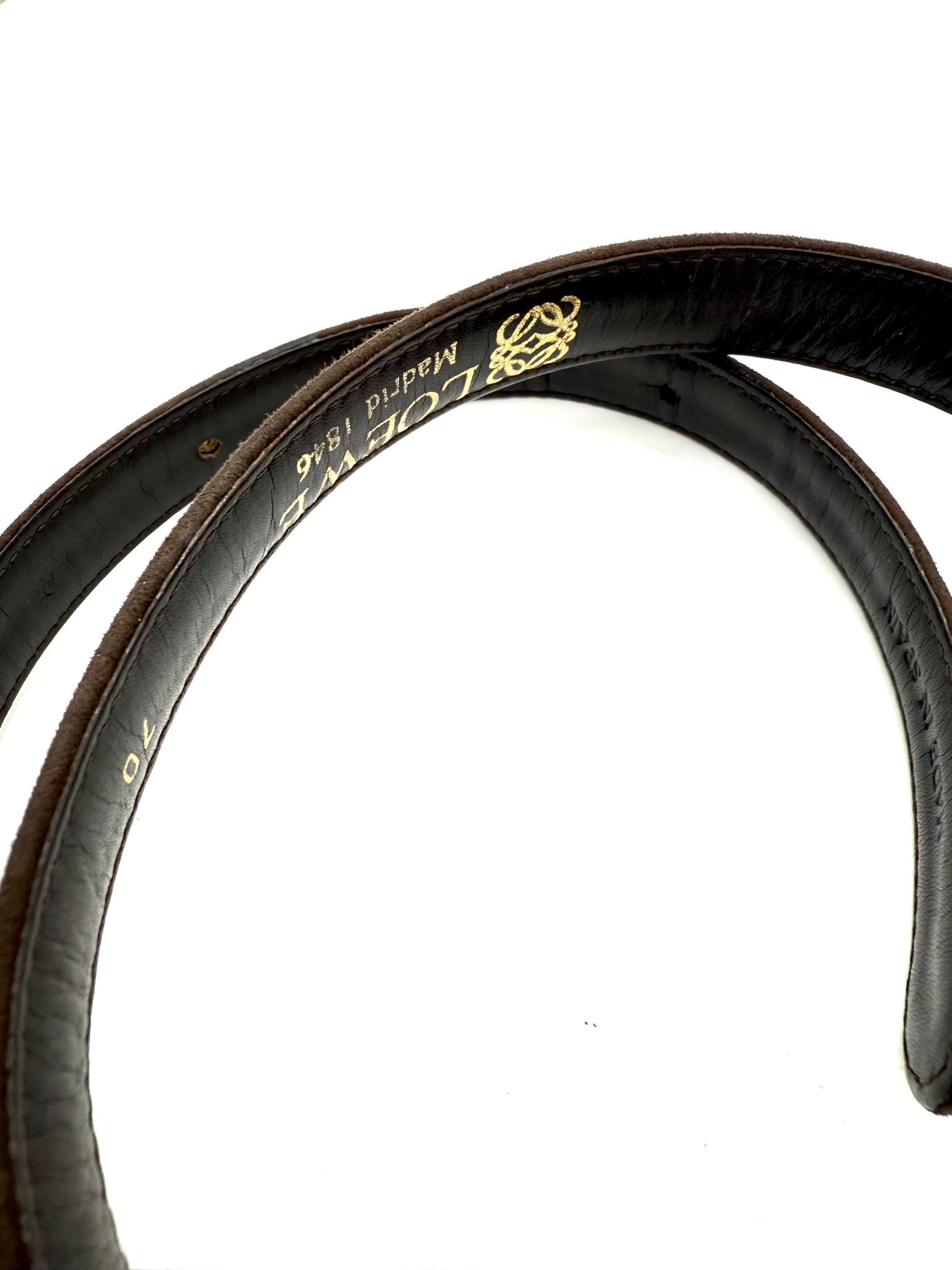 cinturon loewe vintage