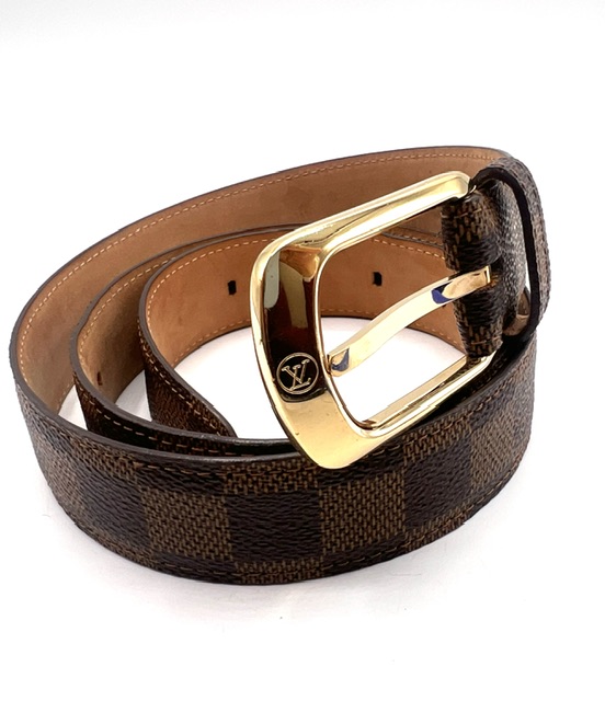 Cinturón Louis Vuitton Damier Ebene