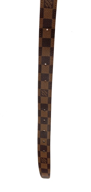 Cinturón Louis Vuitton Damier Ebene