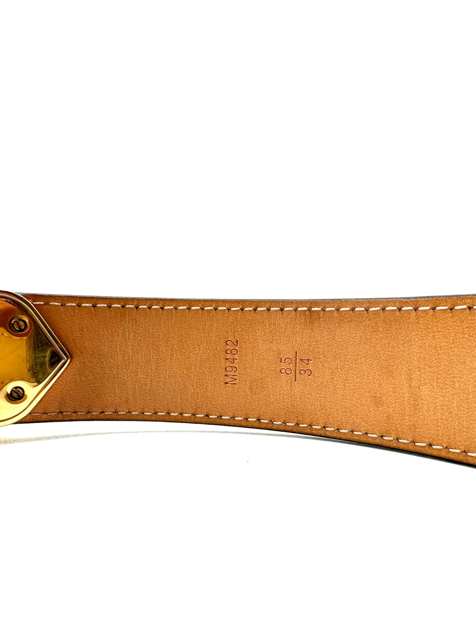 Cinturón Louis Vuitton de charol