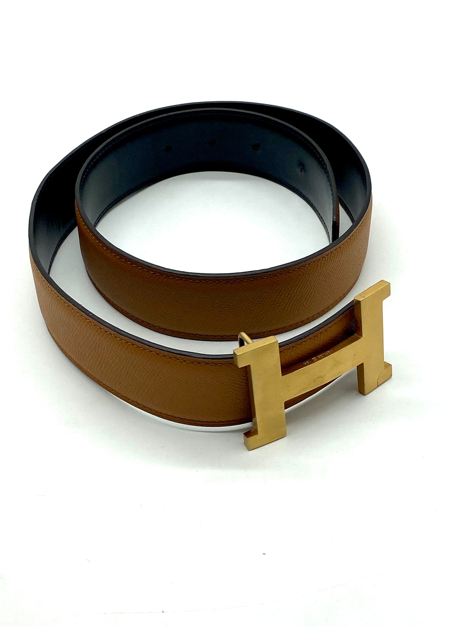 Cinturón reversible Hermès