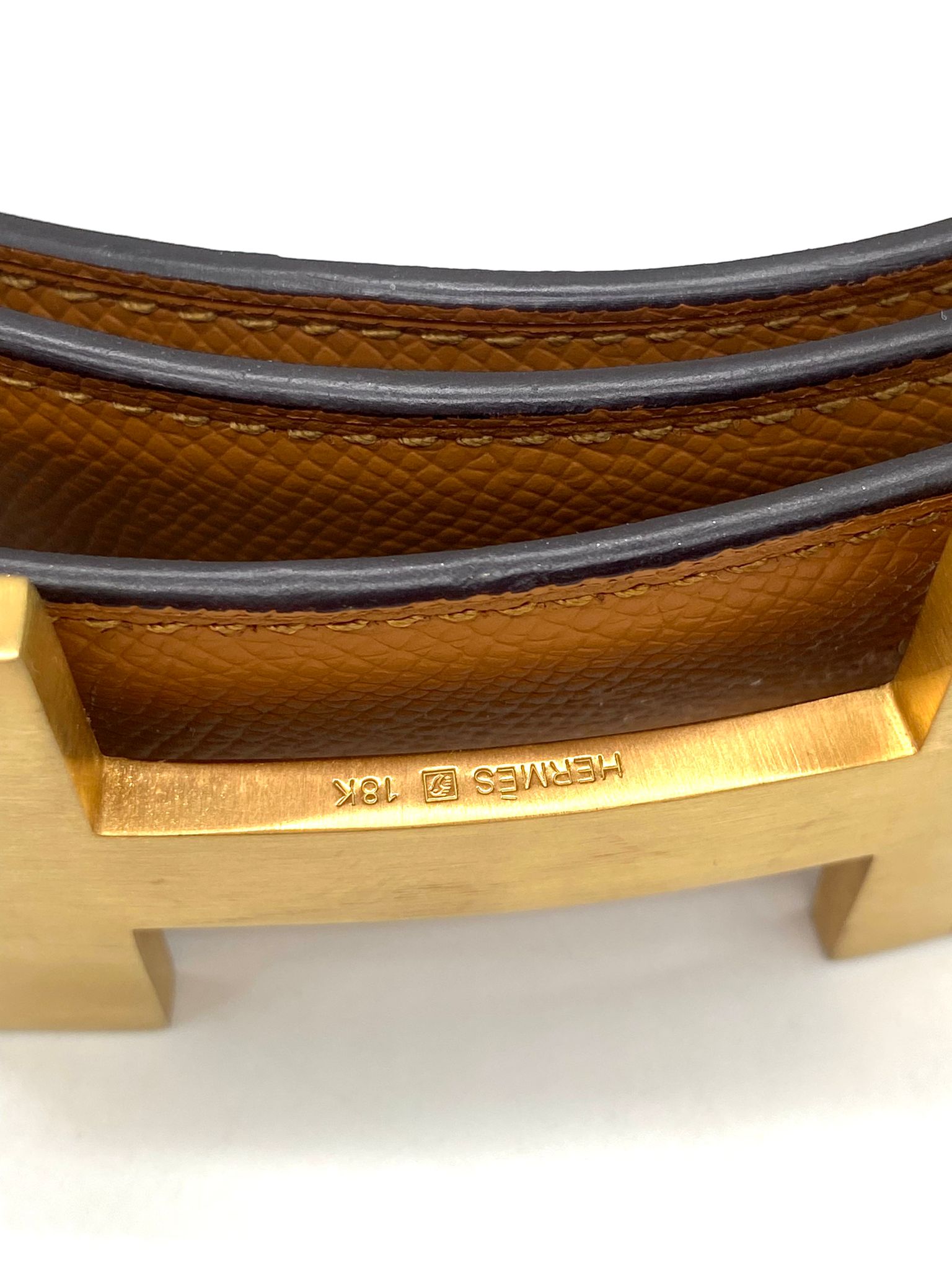 Cinturón reversible Hermès