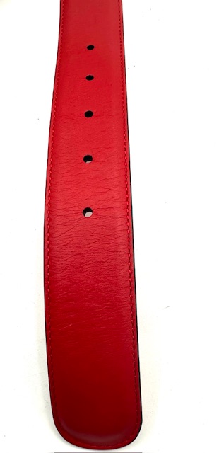 Cinturon rojo Gucci