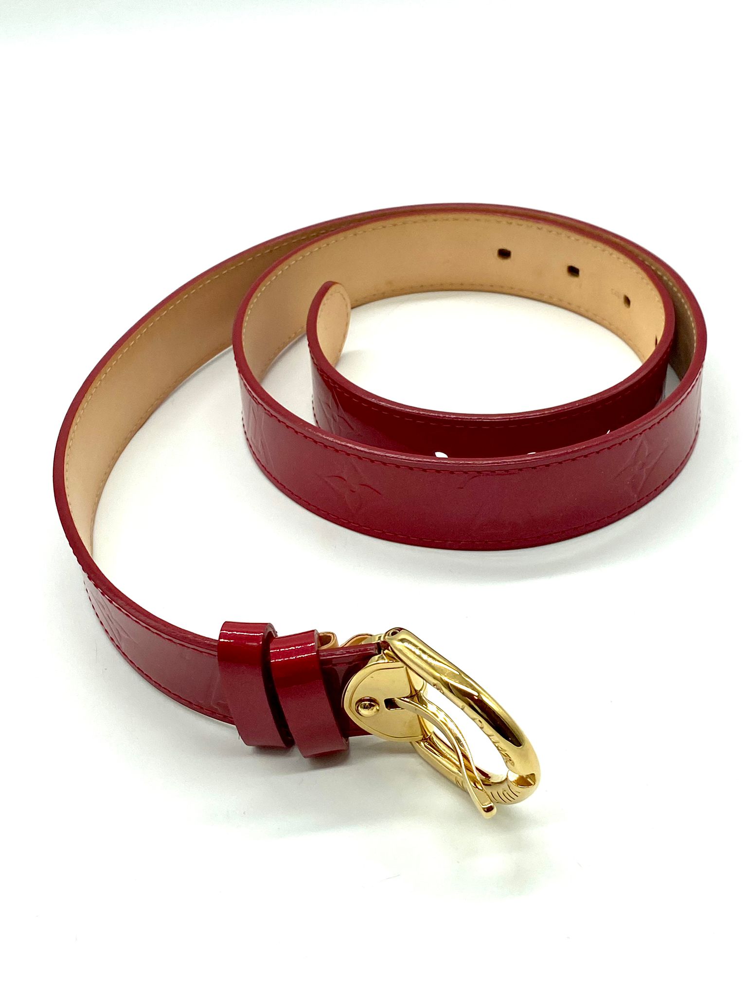 cinturón vernis louis vuitton