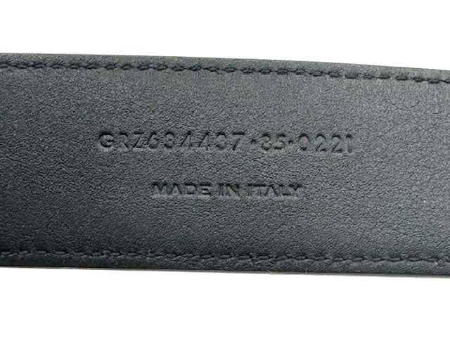 CINTURÓN YSL CUERO SÍMIL SERPIENTE