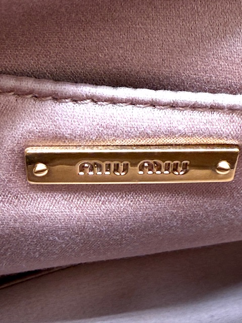 clutch Miu Miu Matelassé