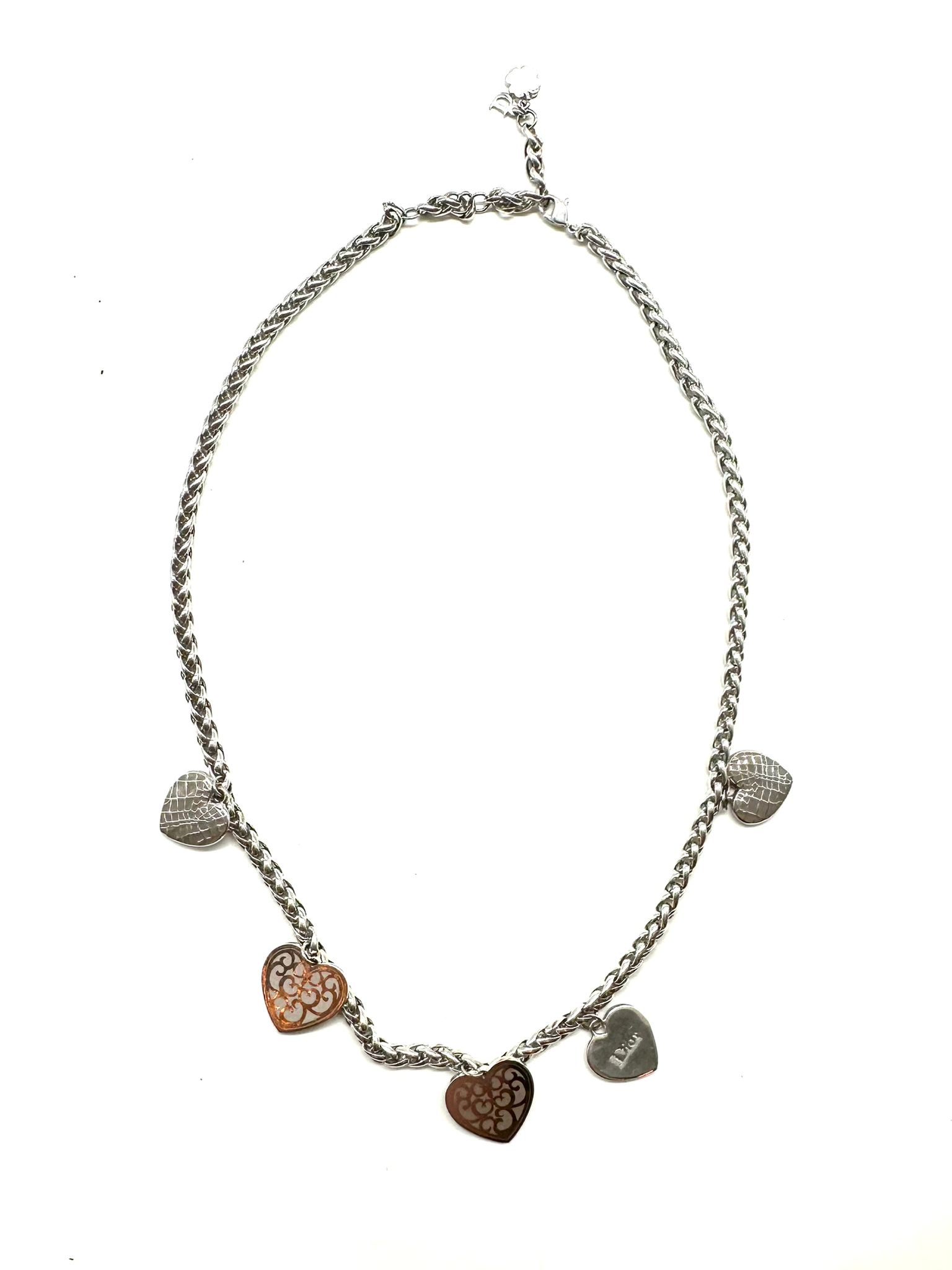 Collar Dior de corazones