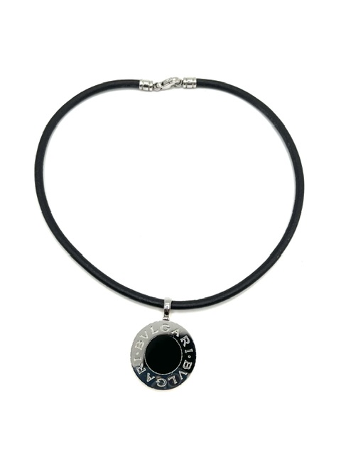 COLLAR MONEDA BVLGARI DOBLE CARA