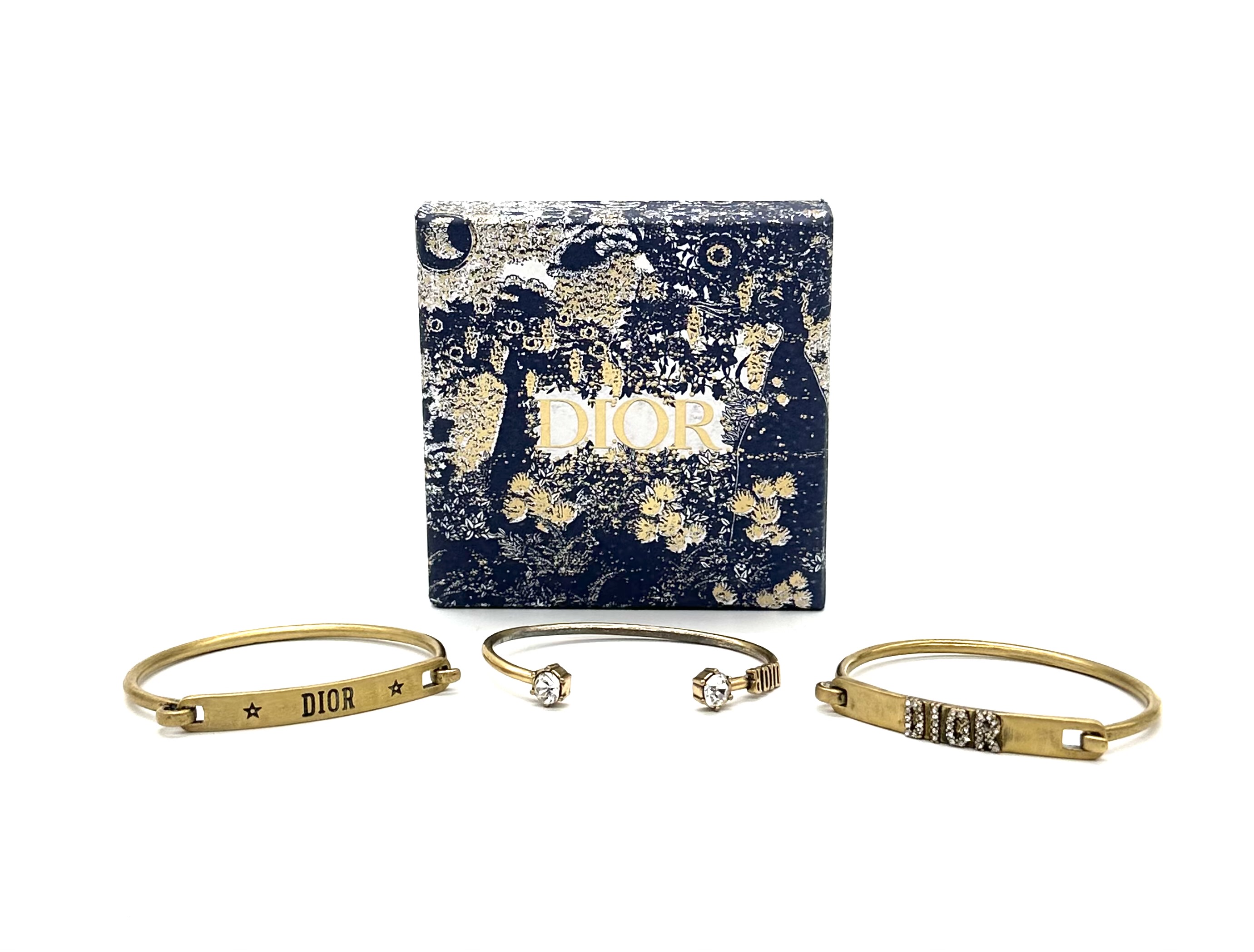 Conjunto de tres pulseras Dior
