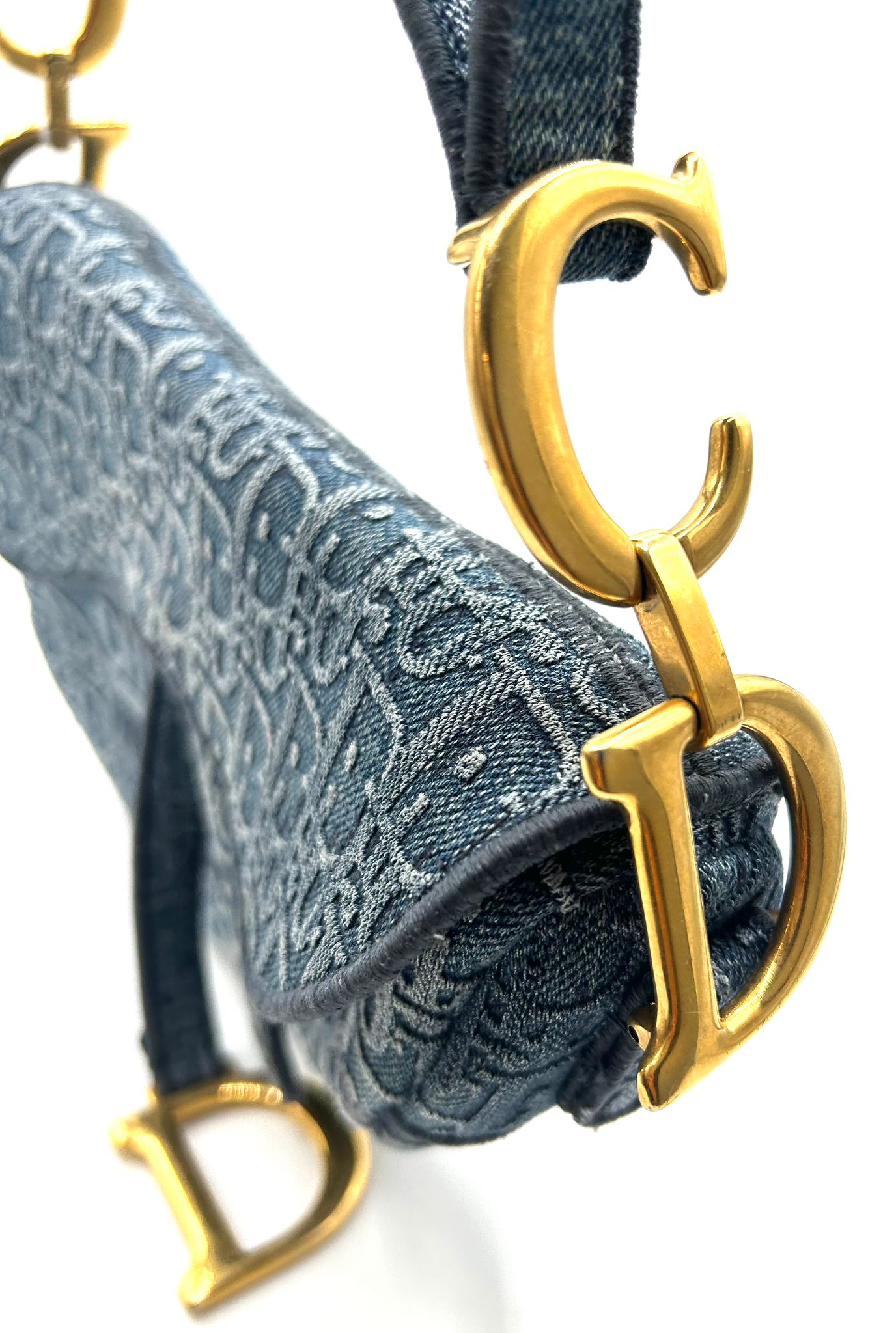 dior saddle denim
