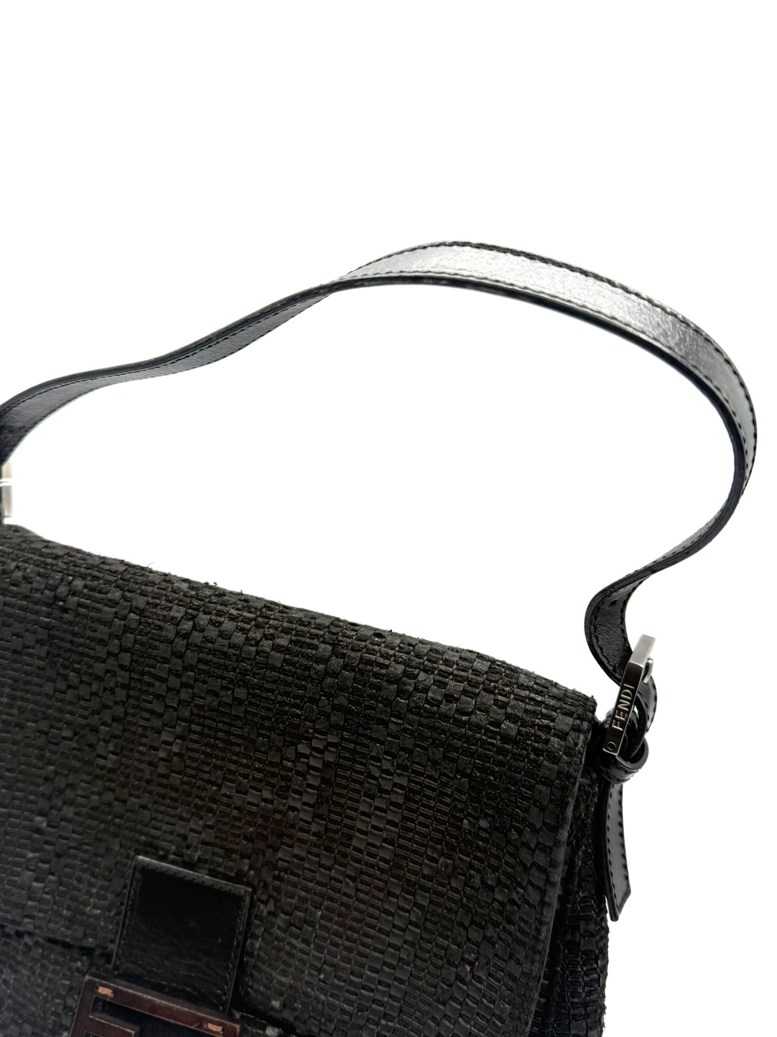 Fendi Mamma Baguette negro