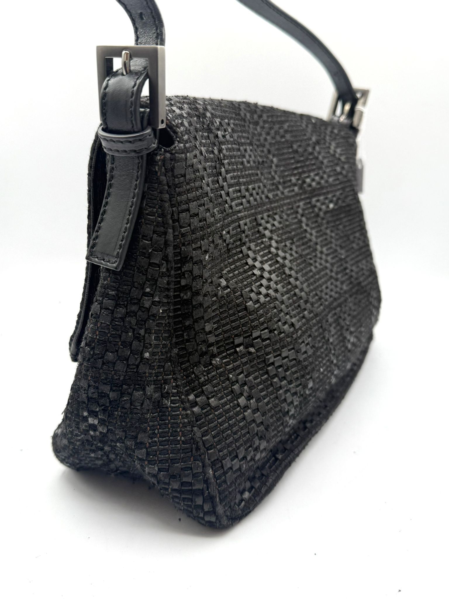 Fendi Mamma Baguette negro
