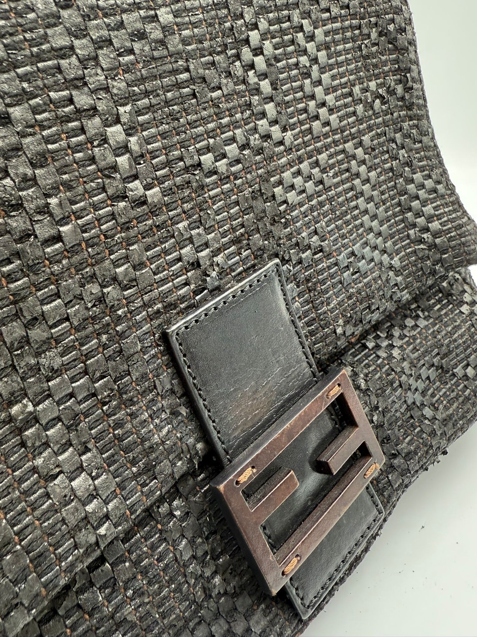 Fendi Mamma Baguette negro