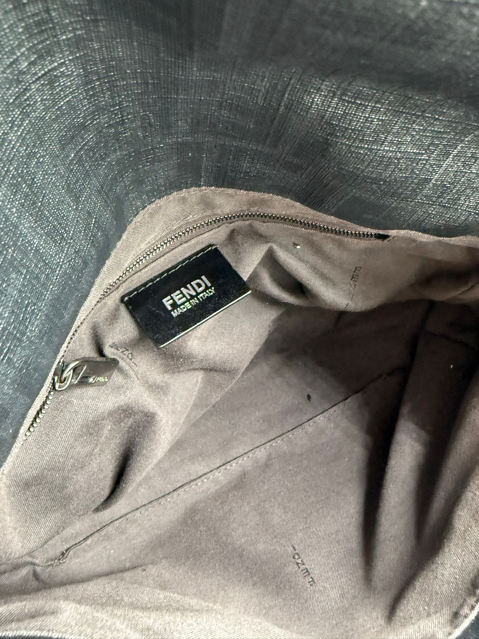 Fendi Mamma Baguette negro