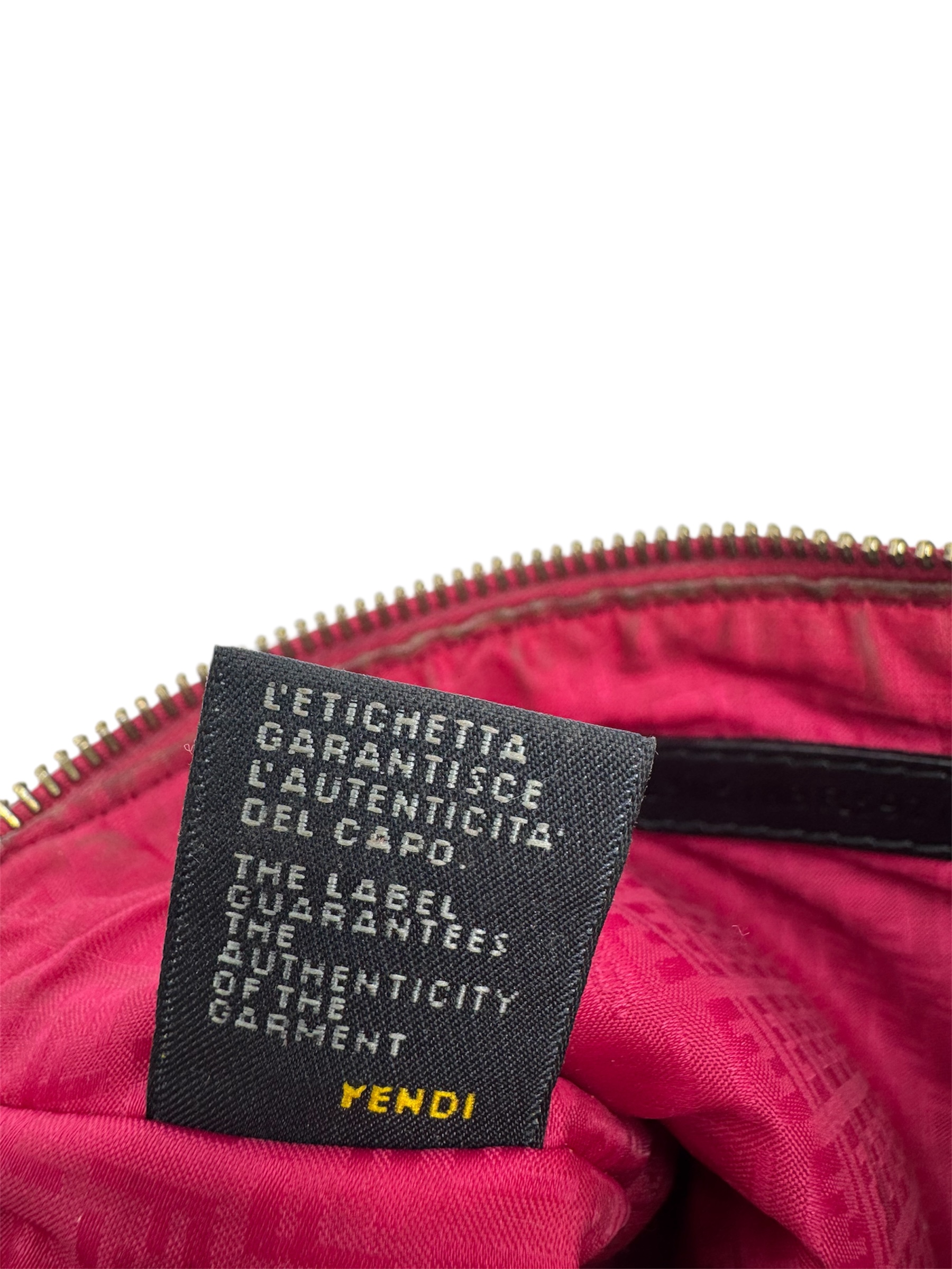 Fendi Pouch Baguette Zucca