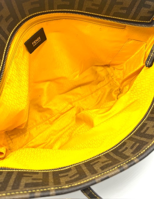 Fendi roll Tote Zucca Vintage