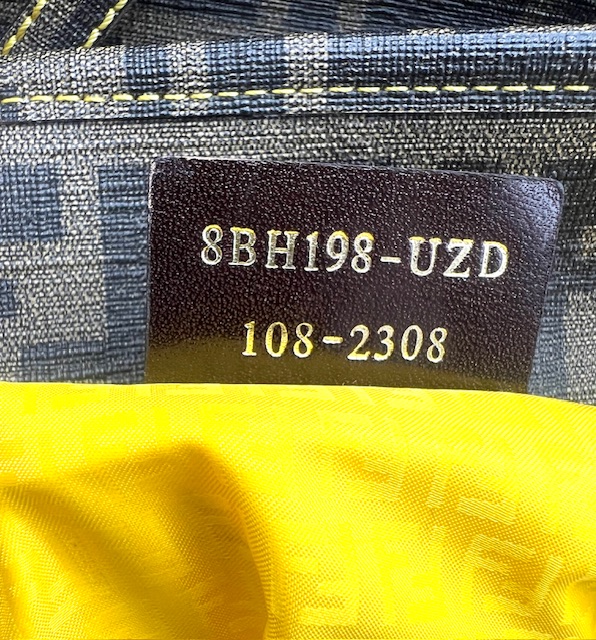 Fendi roll Tote Zucca Vintage