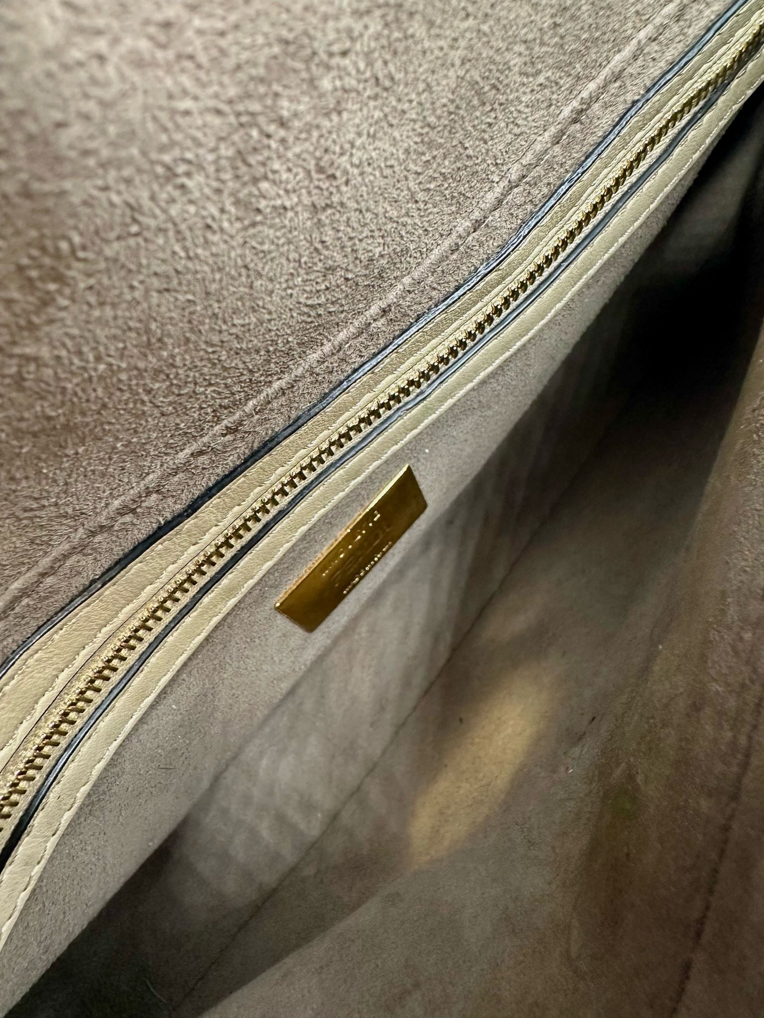 Fendi Zucchino Crystal Baguette