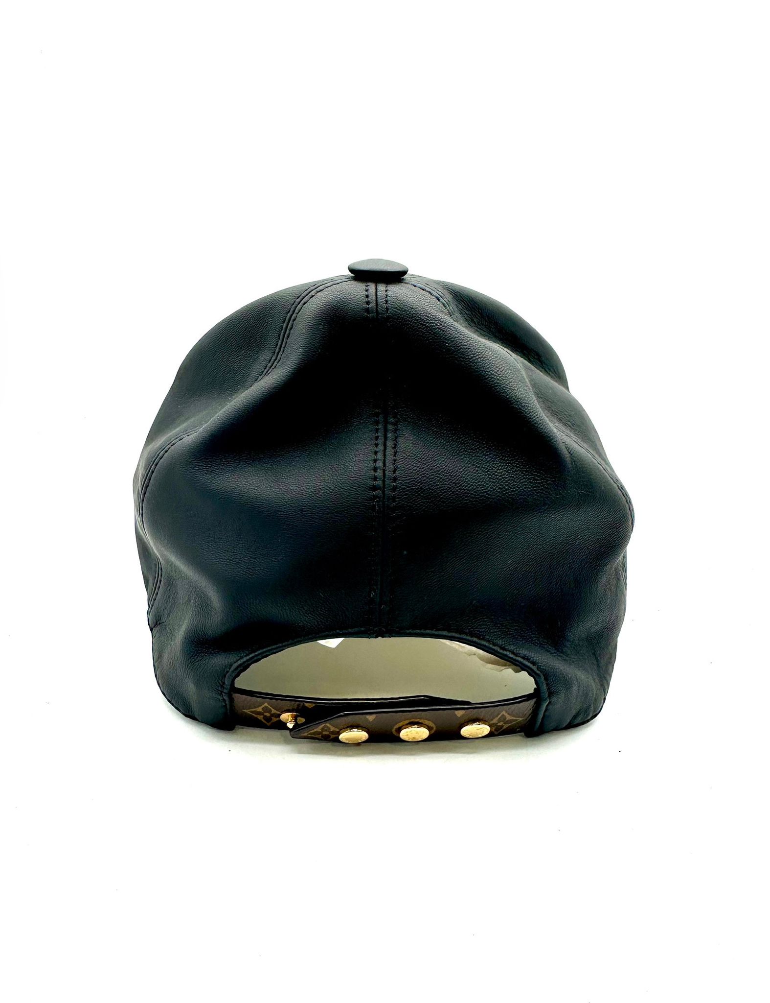 Gorra de piel Louis Vuitton