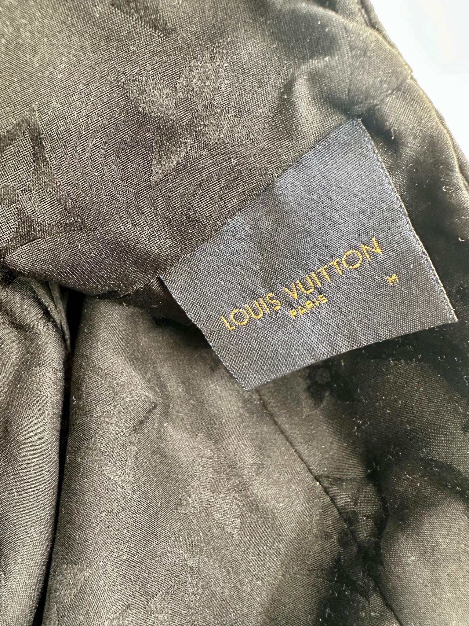 Gorra de piel Louis Vuitton