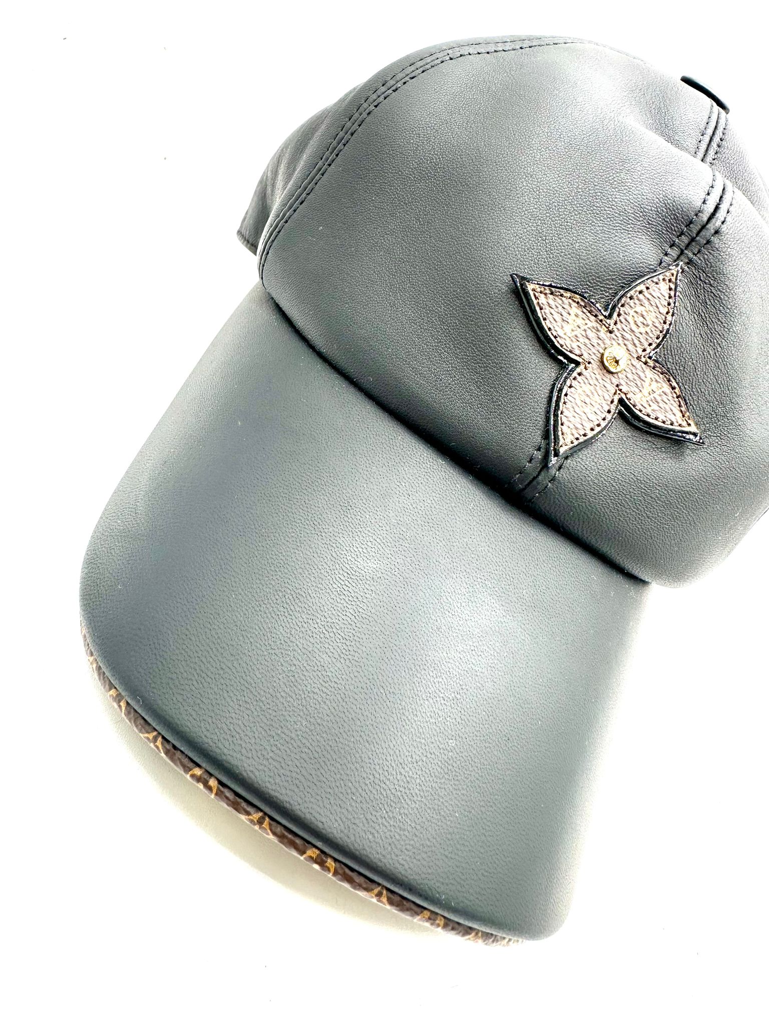Gorra de piel Louis Vuitton