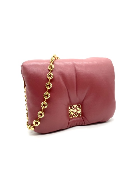 Goya puffer Burgundy Loewe
