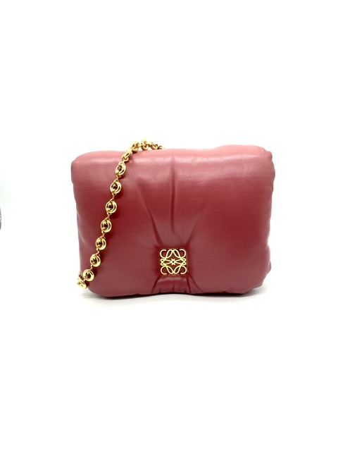 Goya puffer Burgundy Loewe