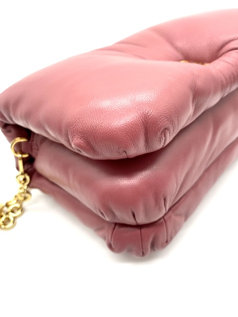 Goya puffer Burgundy Loewe
