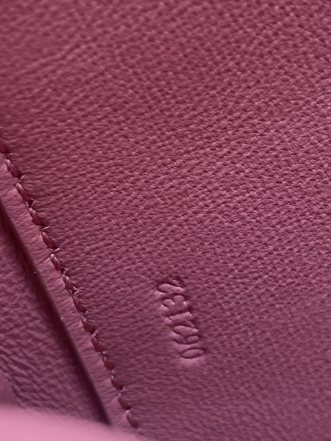 Goya puffer Burgundy Loewe