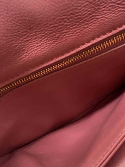 Goya puffer Burgundy Loewe