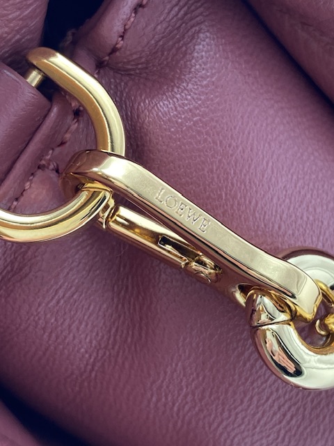 Goya puffer Burgundy Loewe