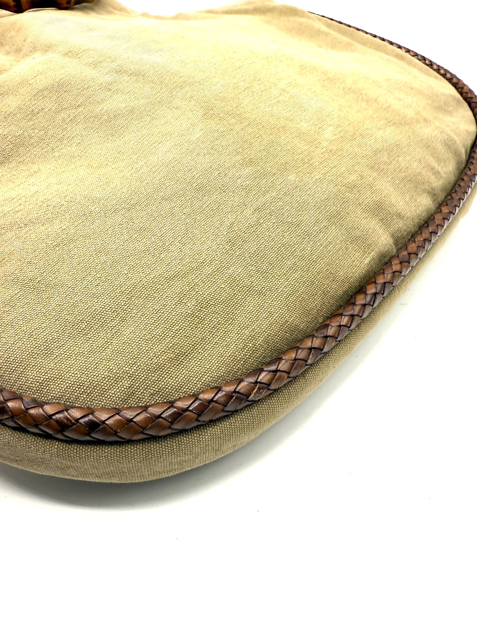 Gucci Bamboo Canvas Beige