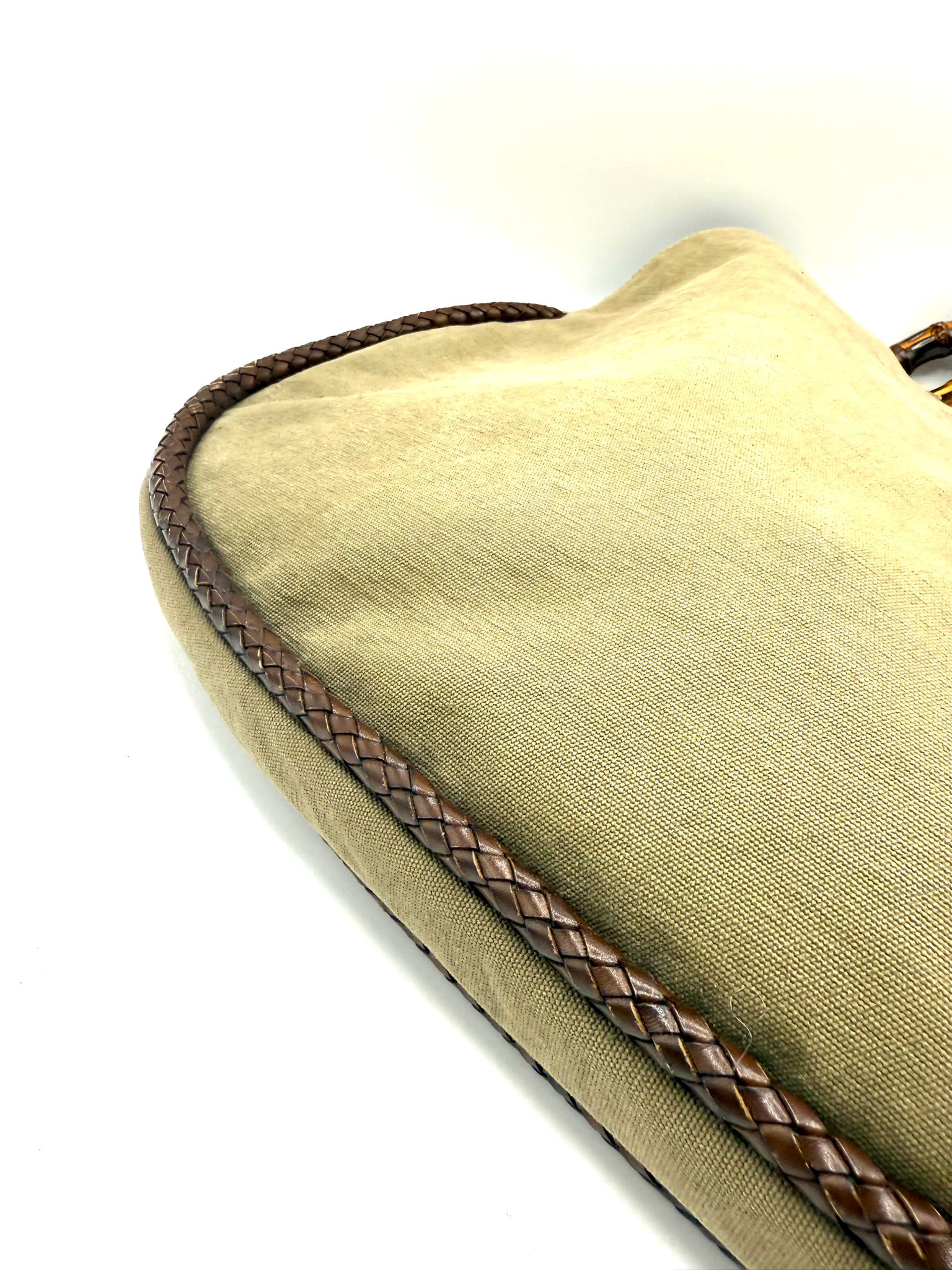 Gucci Bamboo Canvas Beige