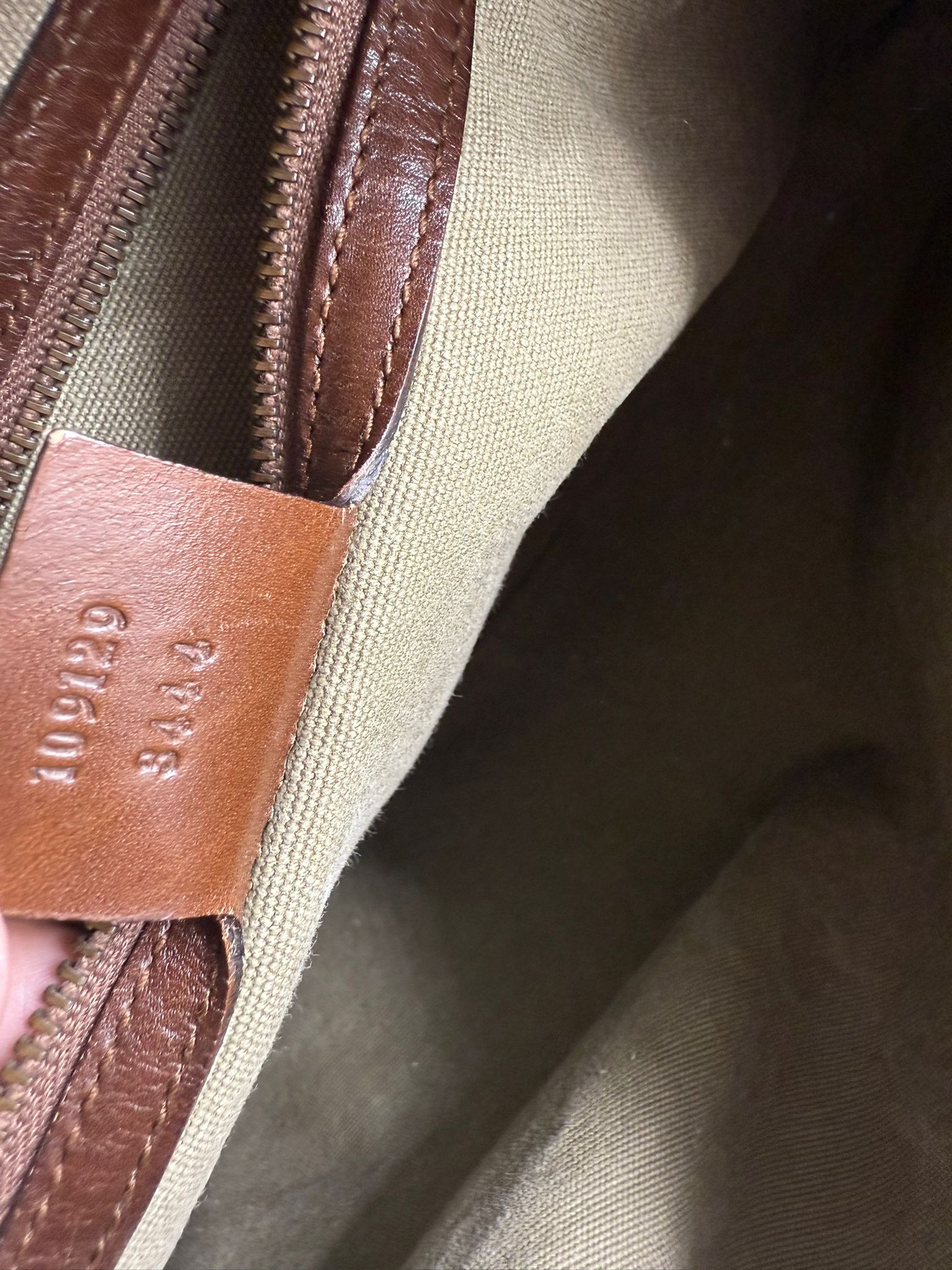 Gucci Bamboo Canvas Beige
